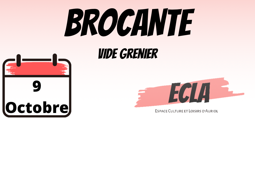 Brocante de l’ECLA