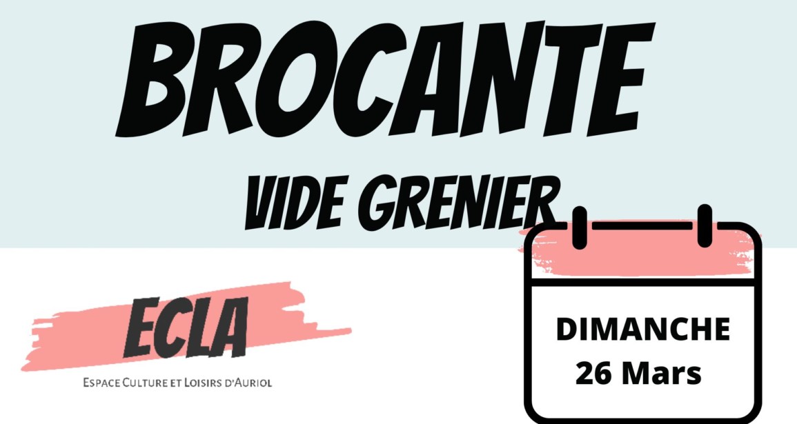Brocante de l’ECLA