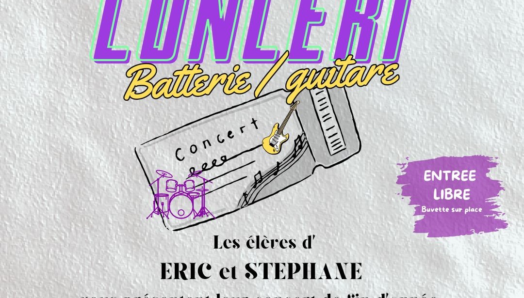 Concerts Batterie et Guitare ECLA